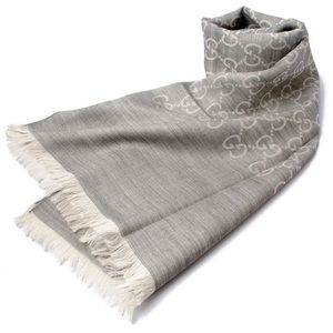 gucci wool blend scarf